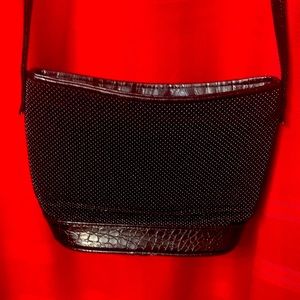 VINTAGE Whiting and Davis Chain Link Evening Bag